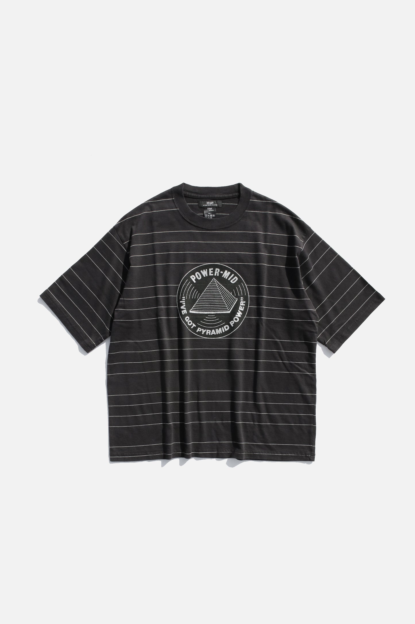 ESSAY ORIGINAL PIN STRIPE T-SHIRT - PYRAMID
