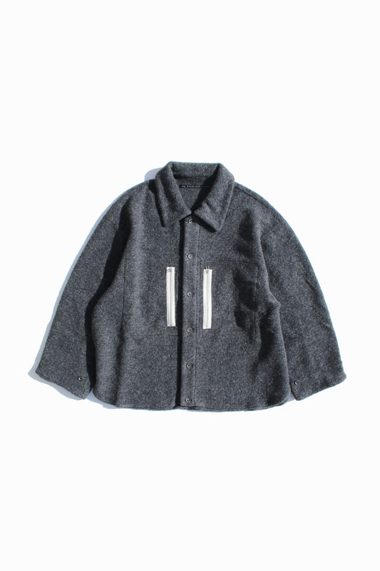 MY BEAUTIFUL LANDLET SLIVER WOOL SHIRT