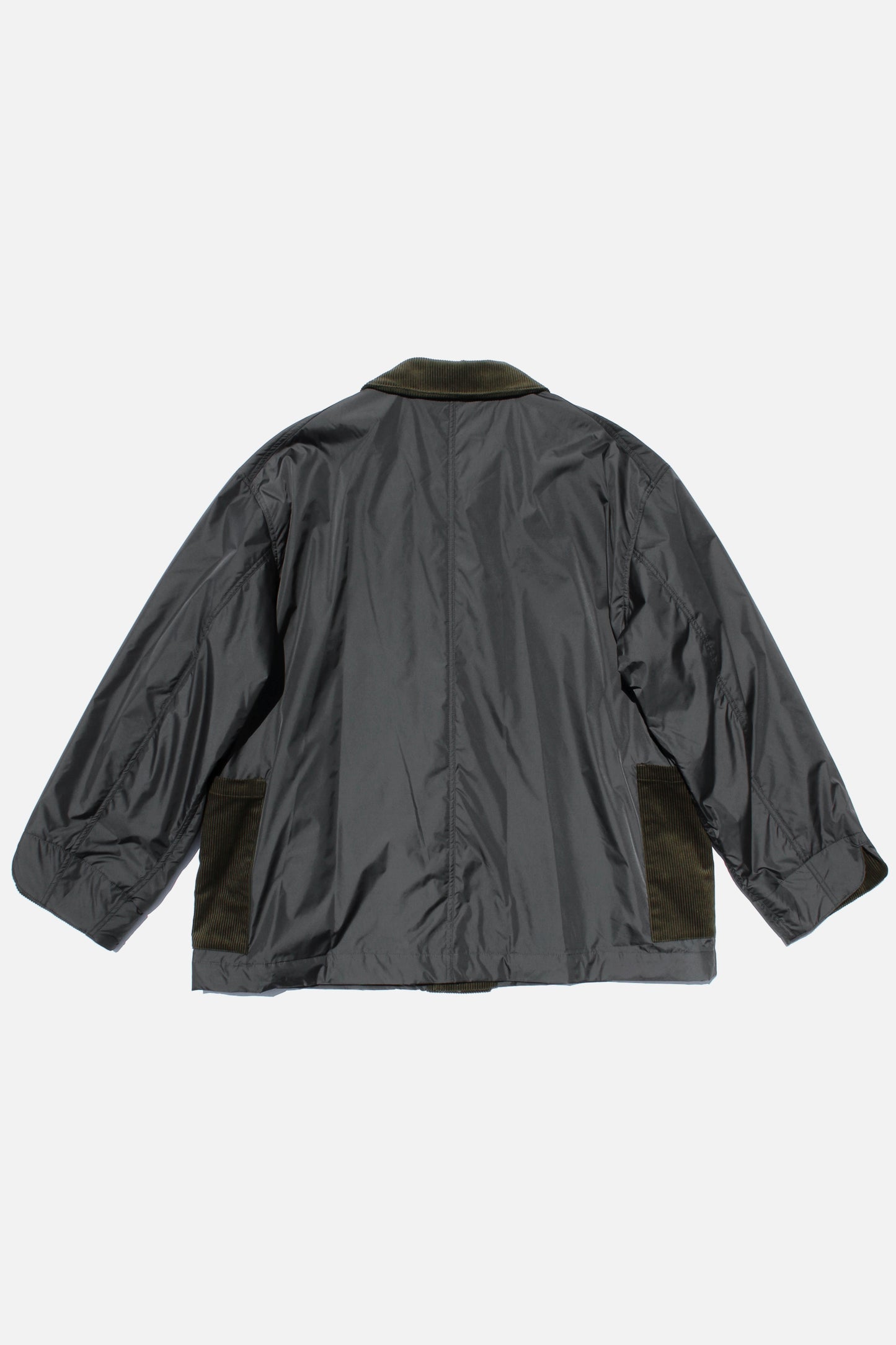 MY BEAUTIFUL LANDLET PADDED NYLON JACKET - CHARCOAL