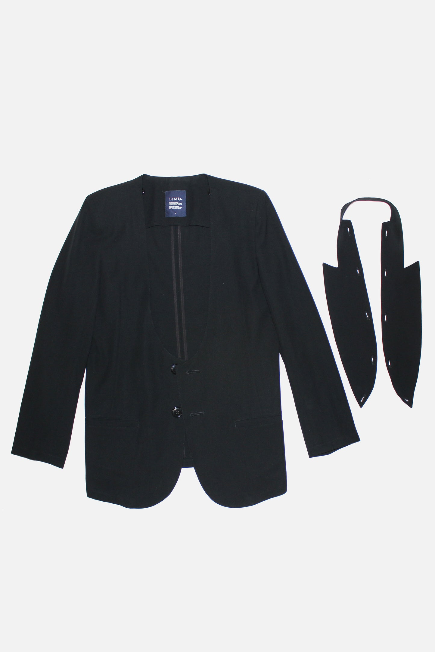 LIMI feu CARDIGAN JACKET BLACK