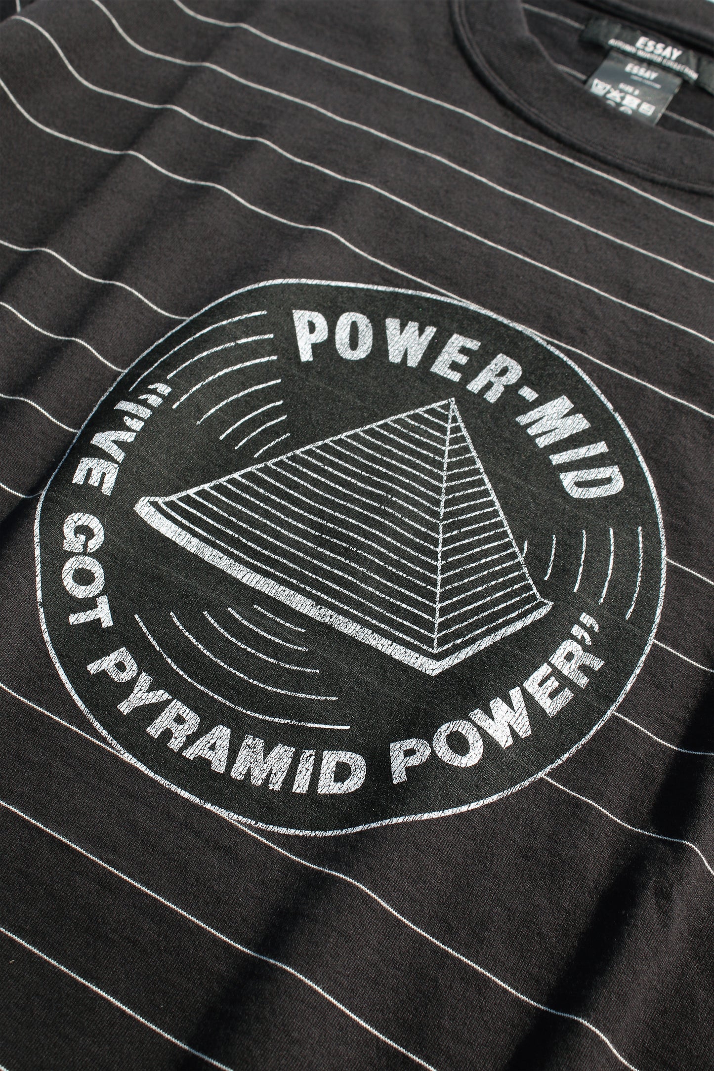 ESSAY ORIGINAL PIN STRIPE T-SHIRT - PYRAMID