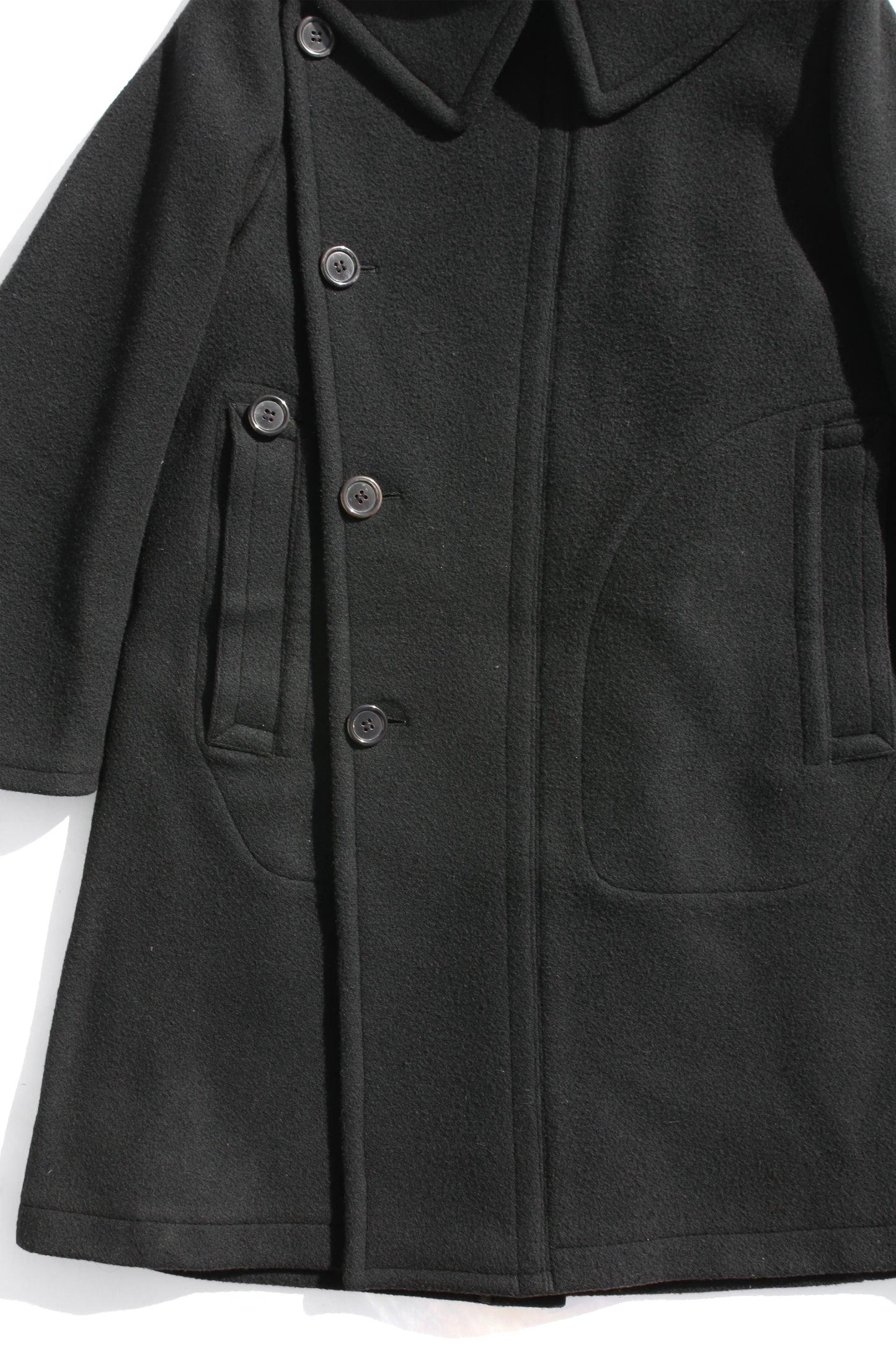 Yohji Yamamoto FEMME LONG COAT BLACK