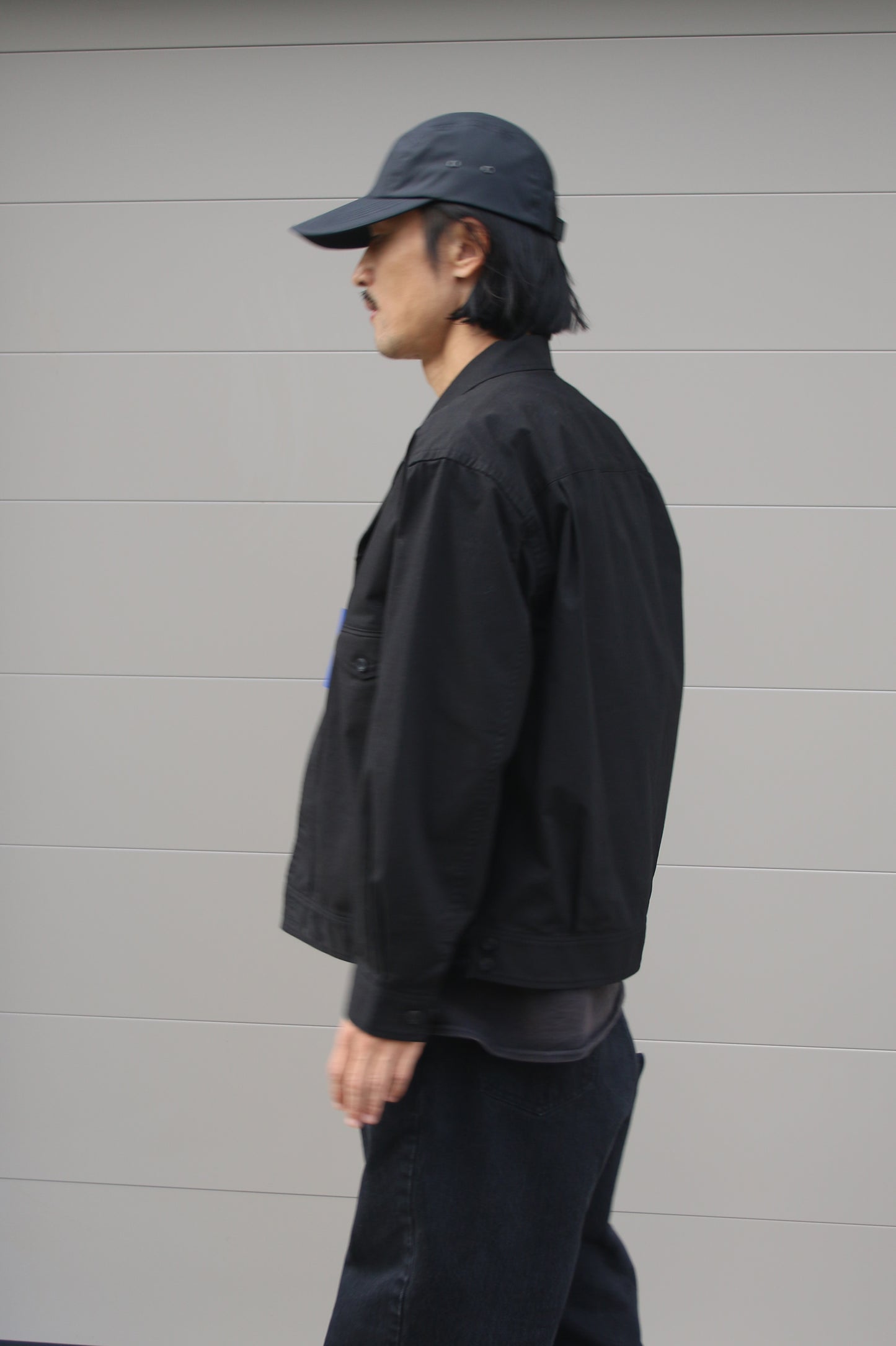 ESSAY LONGBRIM JET CAP - BLACK