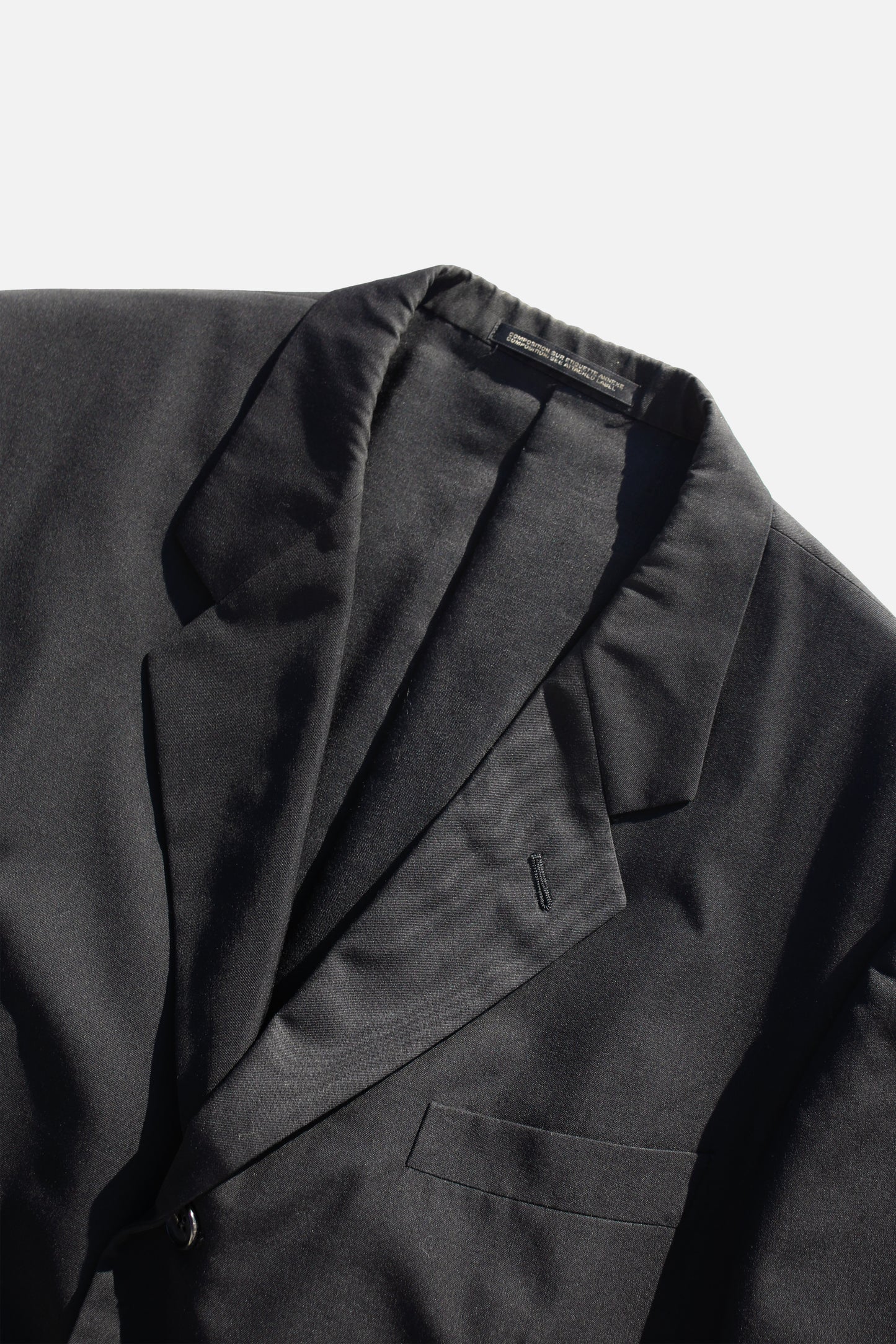 Yohji Yamamoto COSTUME D’HOMME JACKET BLACK