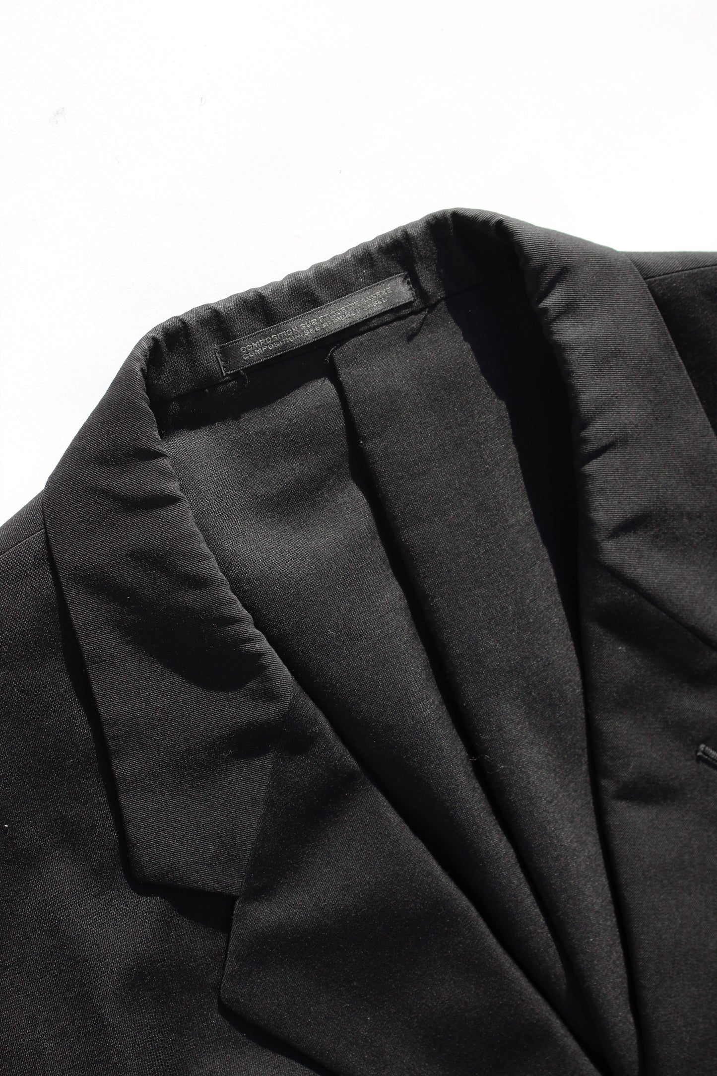 Yohji Yamamoto COSTUME D’HOMME JACKET BLACK
