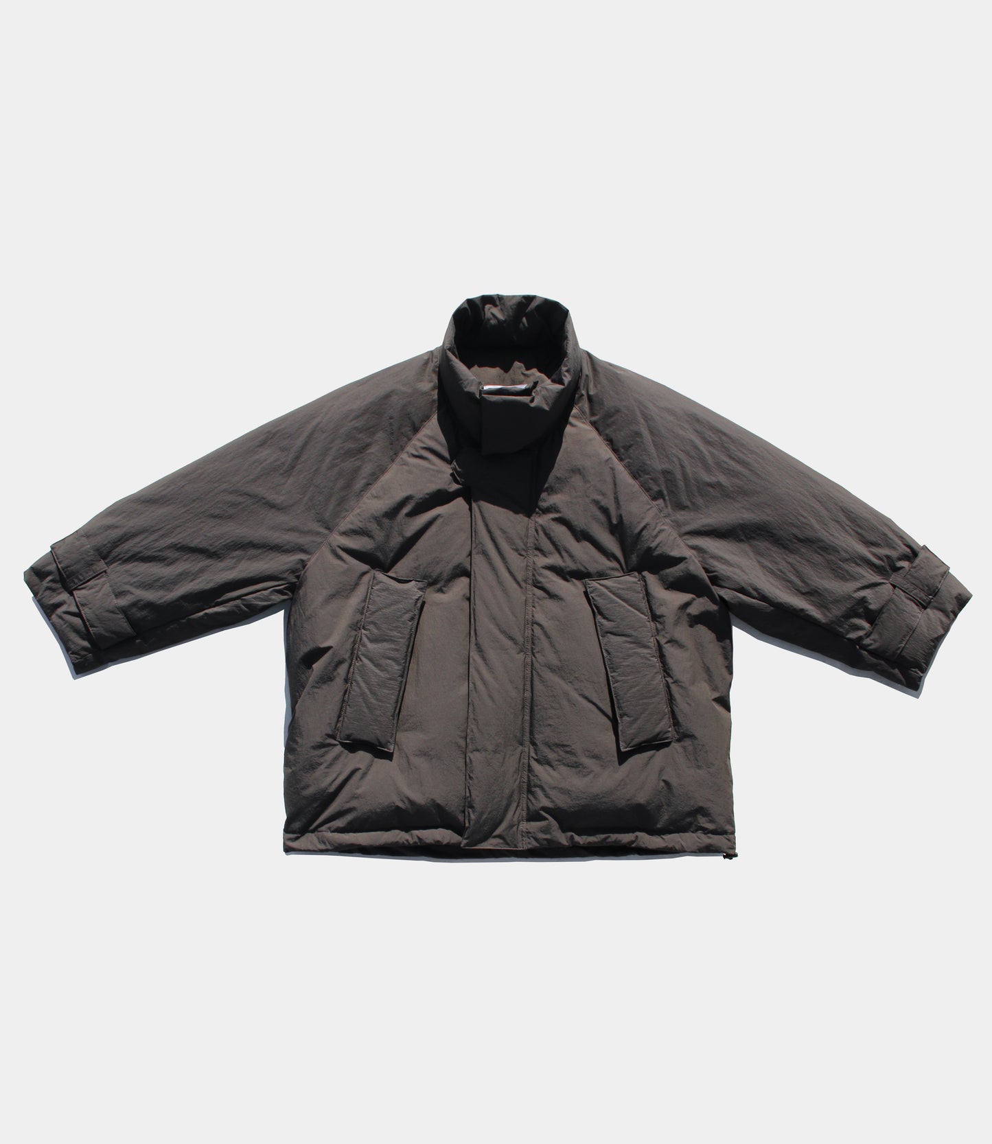 VOAAOV BRIGHT TASLAN DOWN JACKET - CHARCOAL