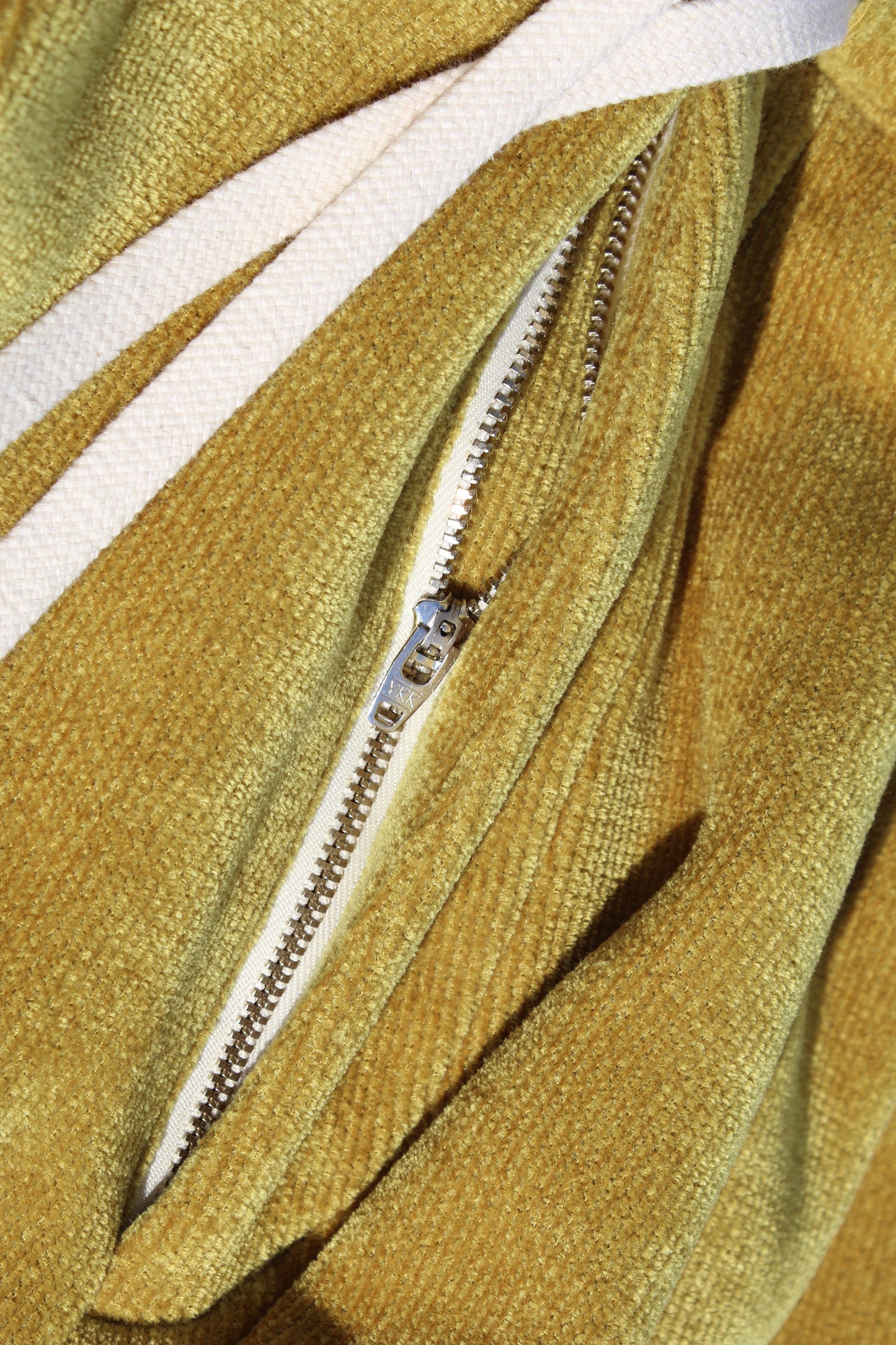 MY BEAUTIFUL LANDLET CHENILLE KNIT WIDE EASY PANTS - YELLOW