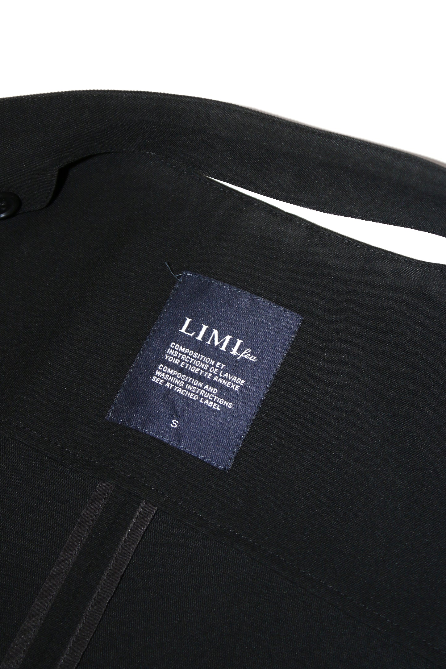LIMI feu CARDIGAN JACKET BLACK