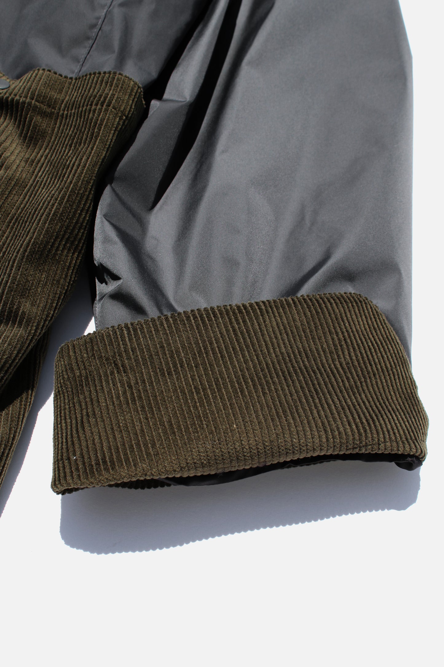 MY BEAUTIFUL LANDLET PADDED NYLON JACKET - CHARCOAL