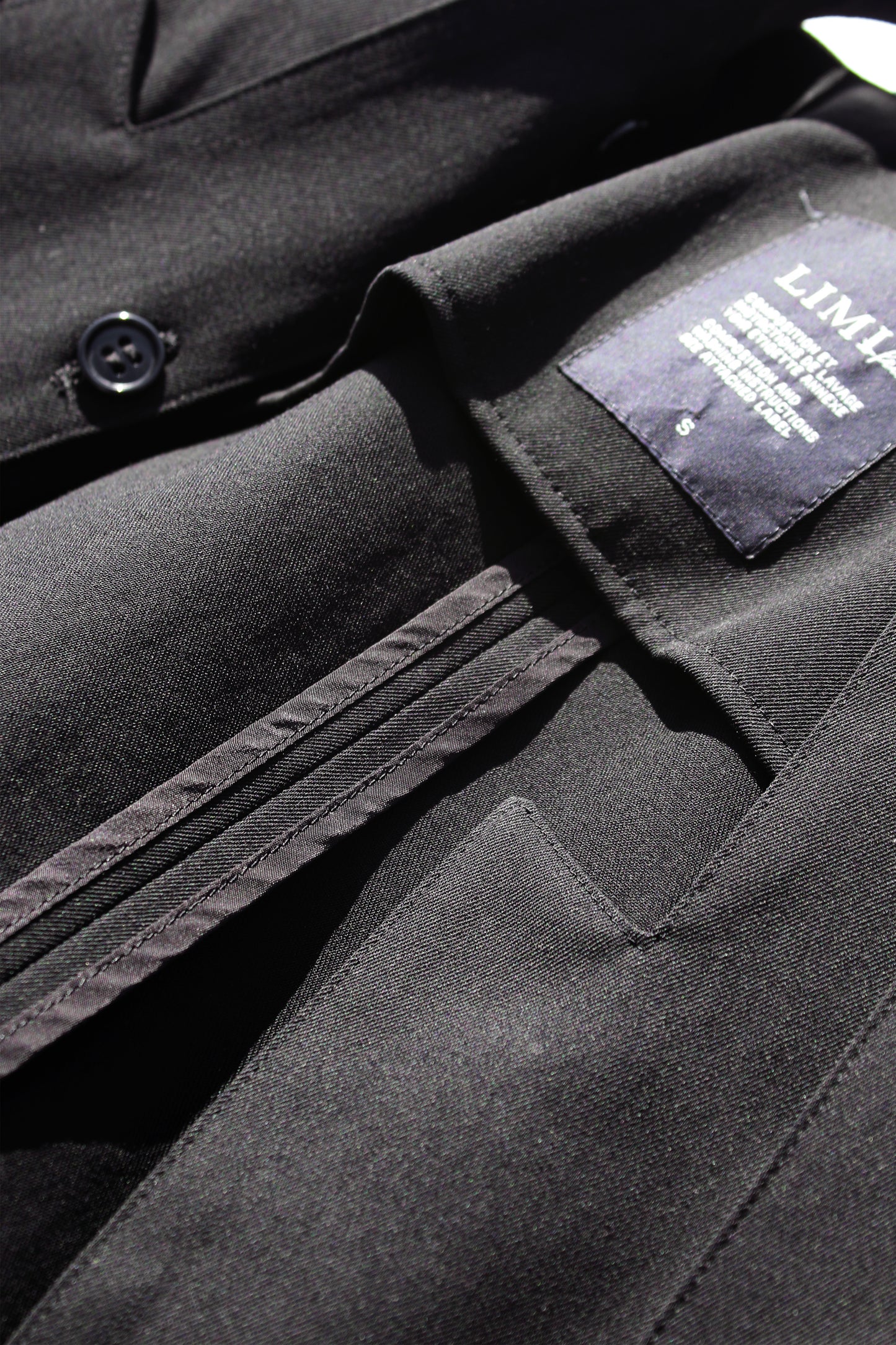 LIMI feu CARDIGAN JACKET BLACK