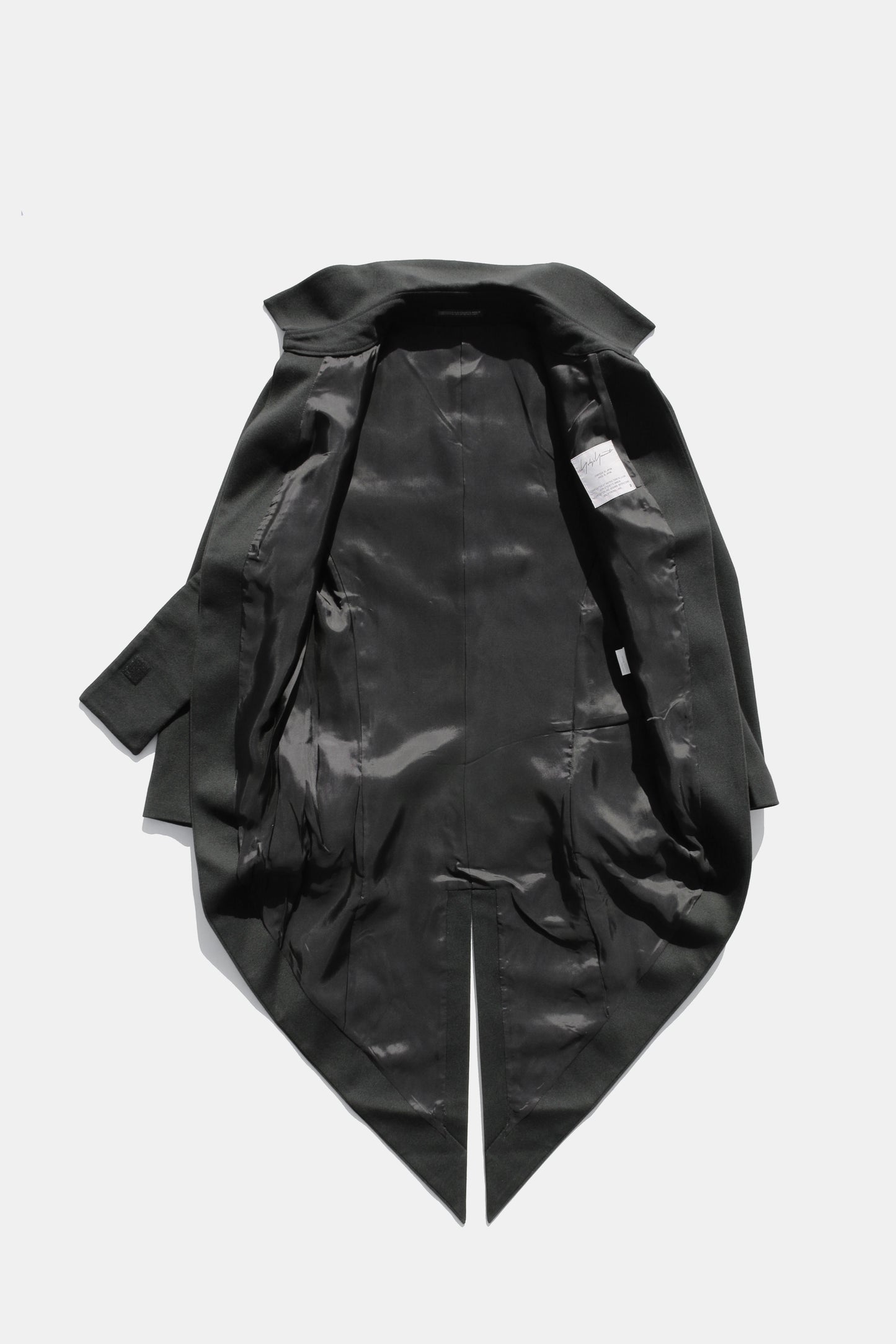 Yohji Yamamoto FEMME TAIL COAT BLACK