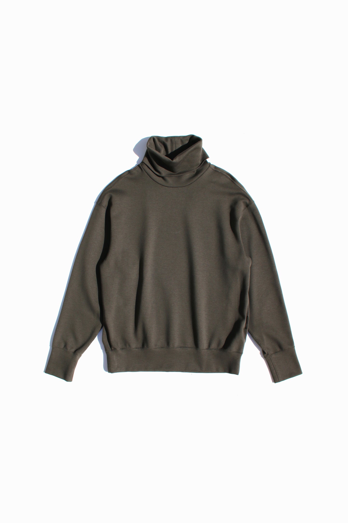 VOAAOV DUALWARM HIGHNECK PULLOVER - OLIVE