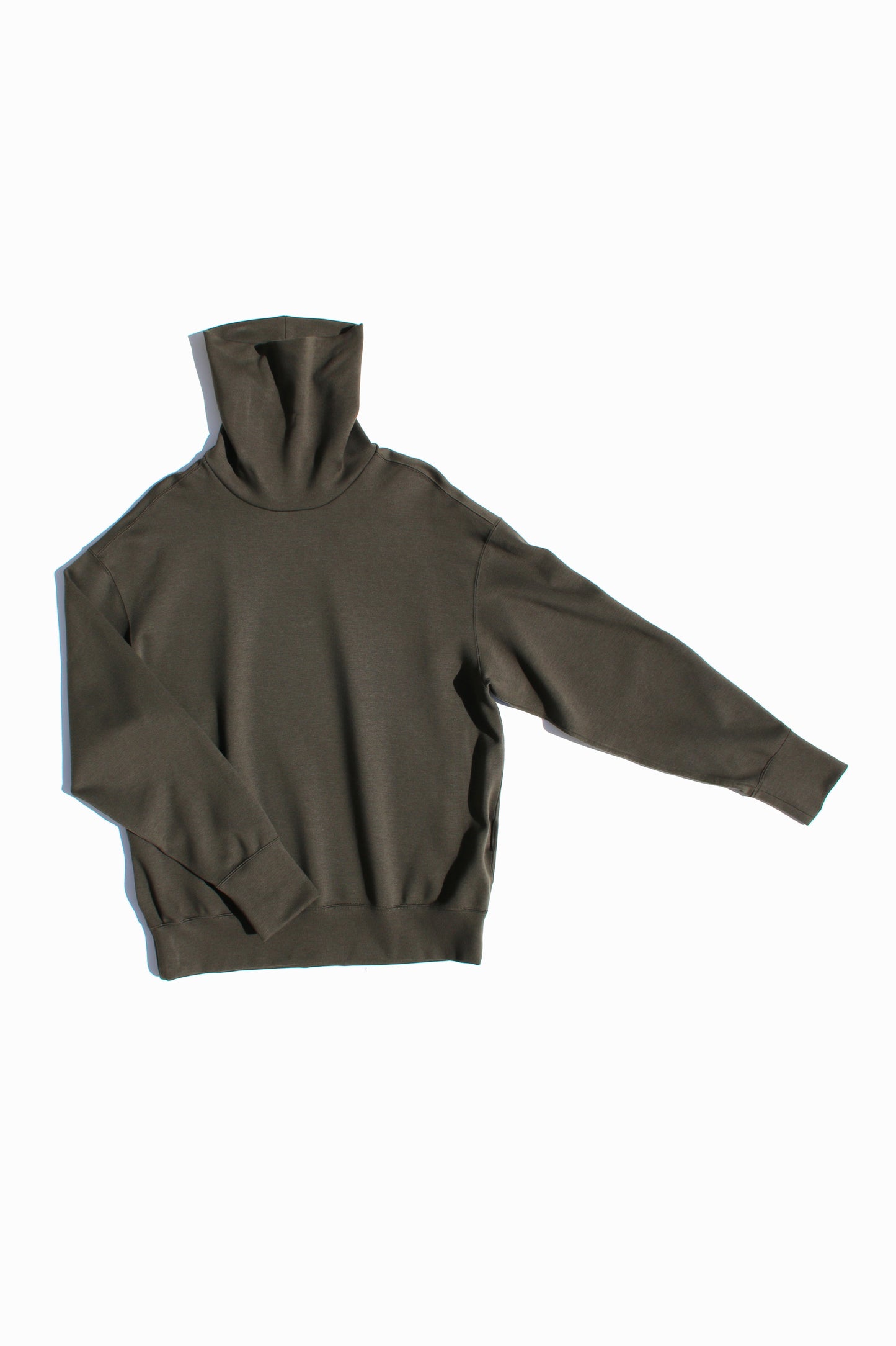 VOAAOV DUALWARM HIGHNECK PULLOVER - OLIVE