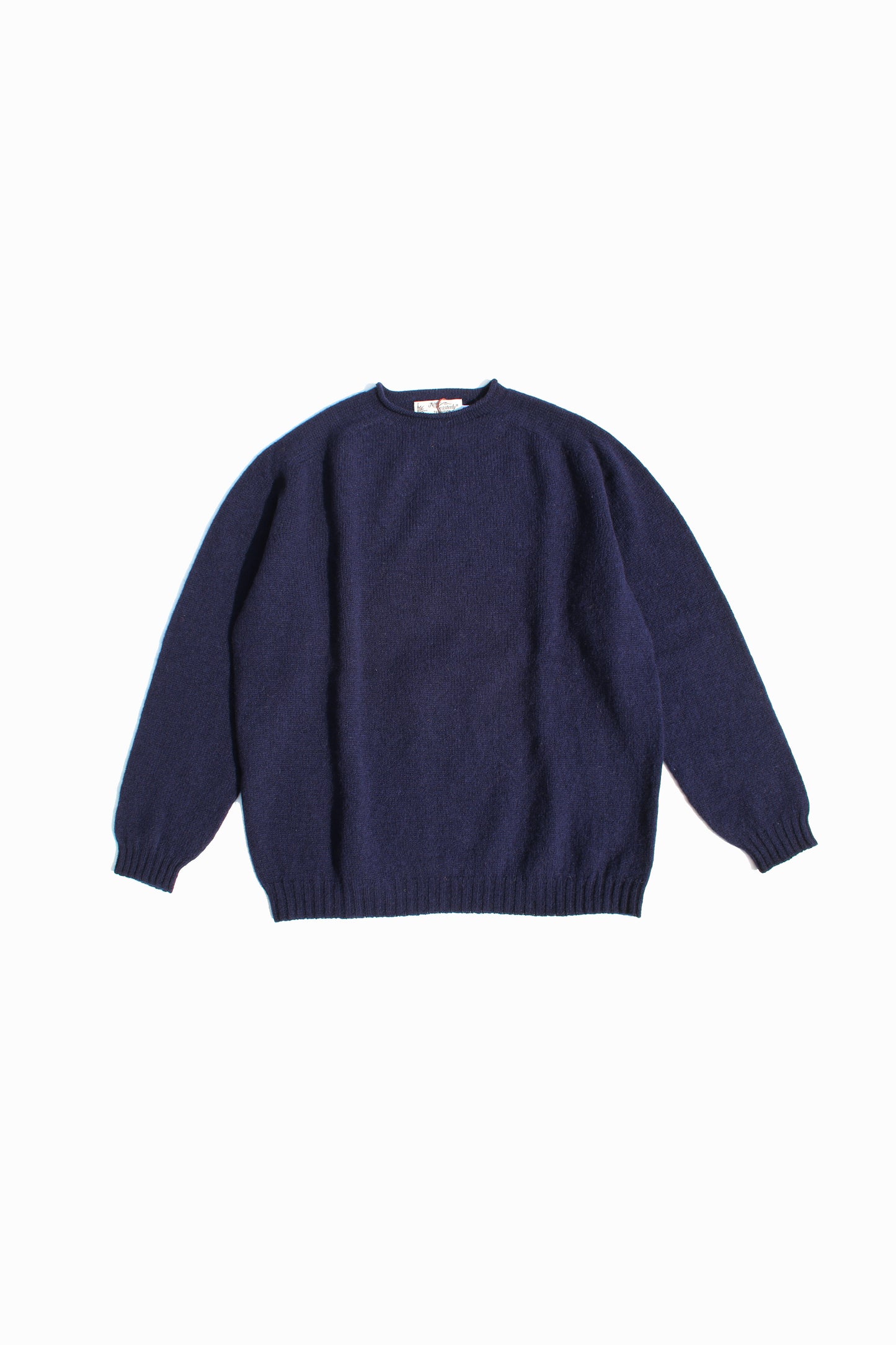 NOR’EASTERLY SCOTLAND L/S ROLL NECK KNIT - NEW NAVY