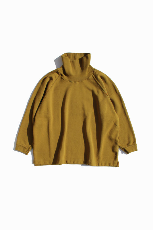 O PROJECT LOOPWHEEL TURTLE NECK SWEAT