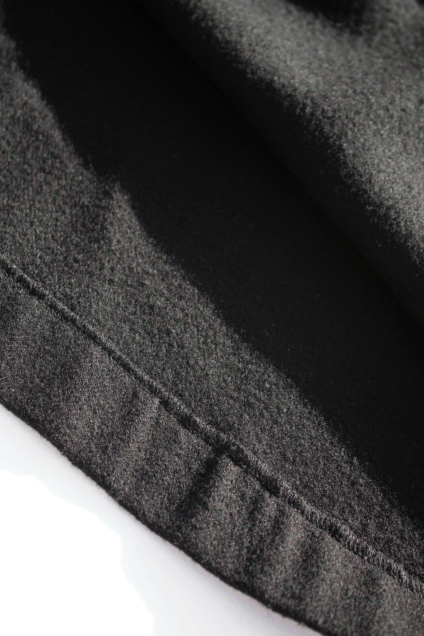 Y's NO SLEEVES WOOL DRESS BLACK