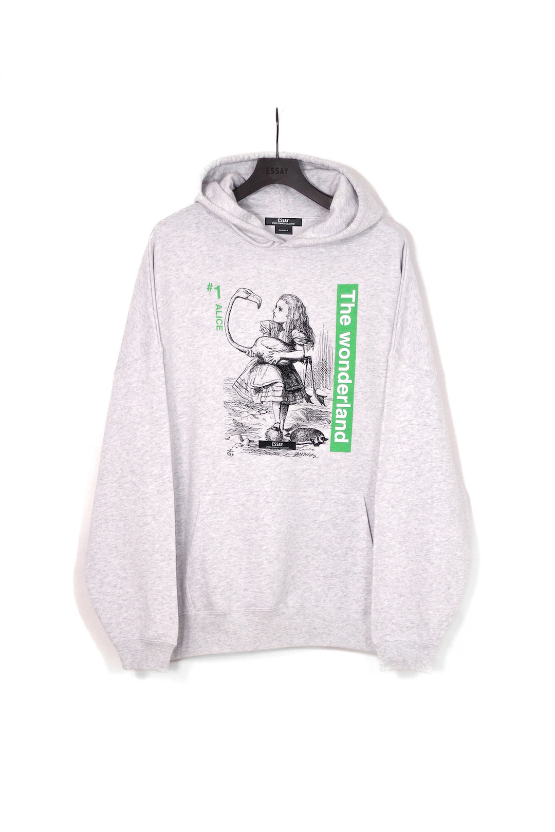 ESSAY OVERSIZED PRINT HOODIE - ALICE