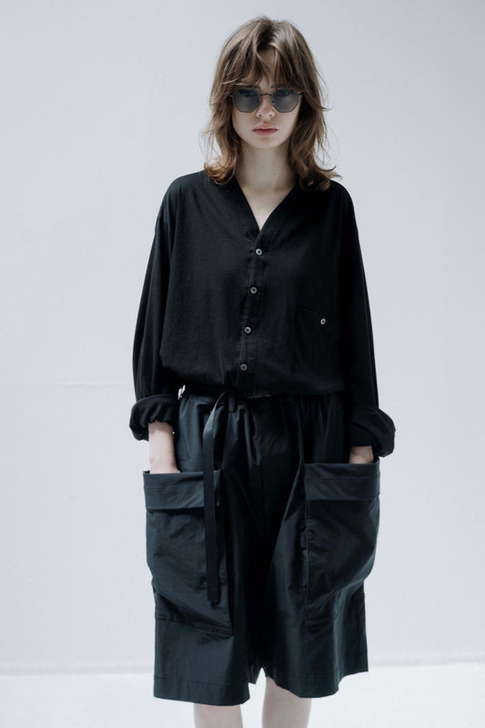 ESSAY ACID SHORTS - BLACK