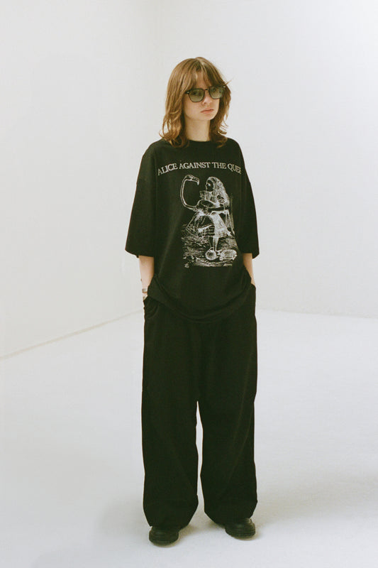 ESSAY OVERSIZED DROP SHOULDER T-SHIRT - ALICE