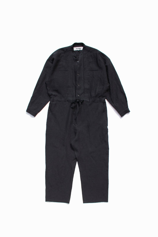 BASISBROEK LEIDEN JUMPSUIT - BLACK