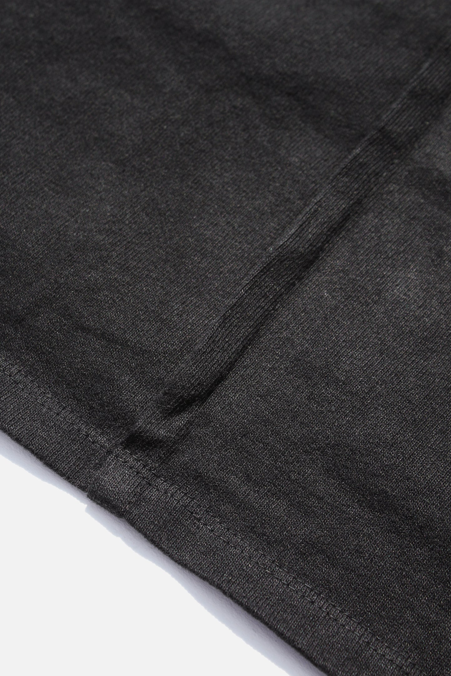 VOAAOV HEAVY JERSEY GARMENT DYE HENRY NECK PULLOVER