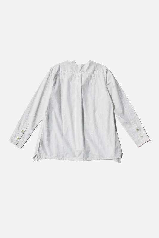 Y's V-NECK PULLOVER SHIRT WHITE