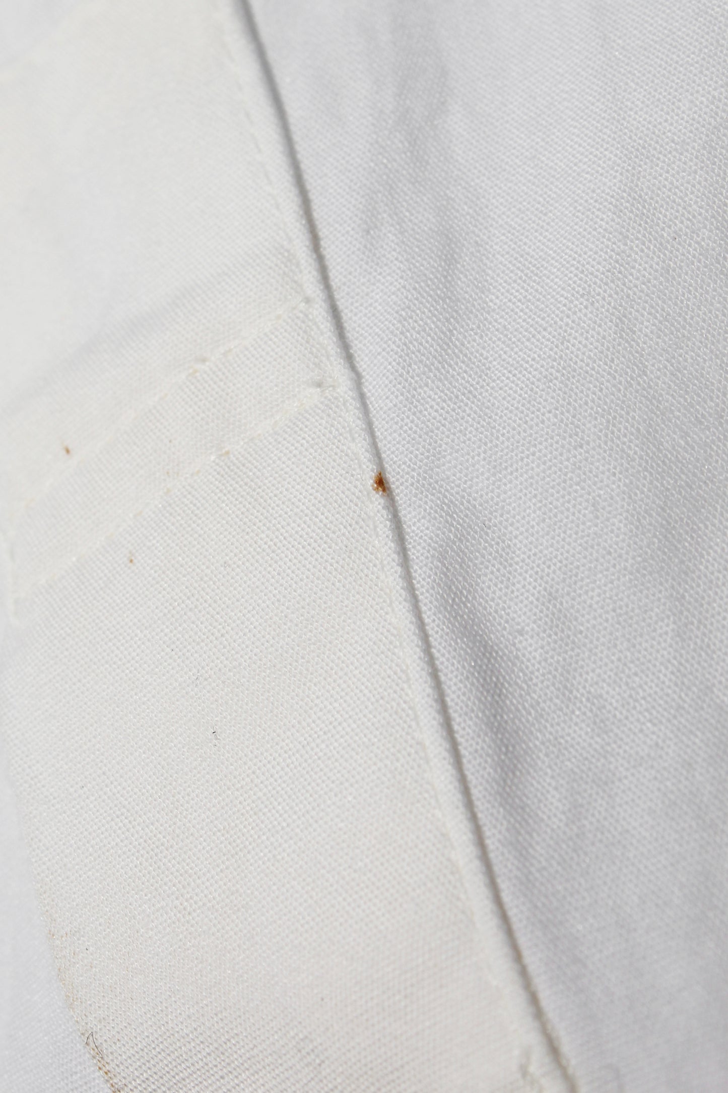 Y's V-NECK PULLOVER SHIRT WHITE