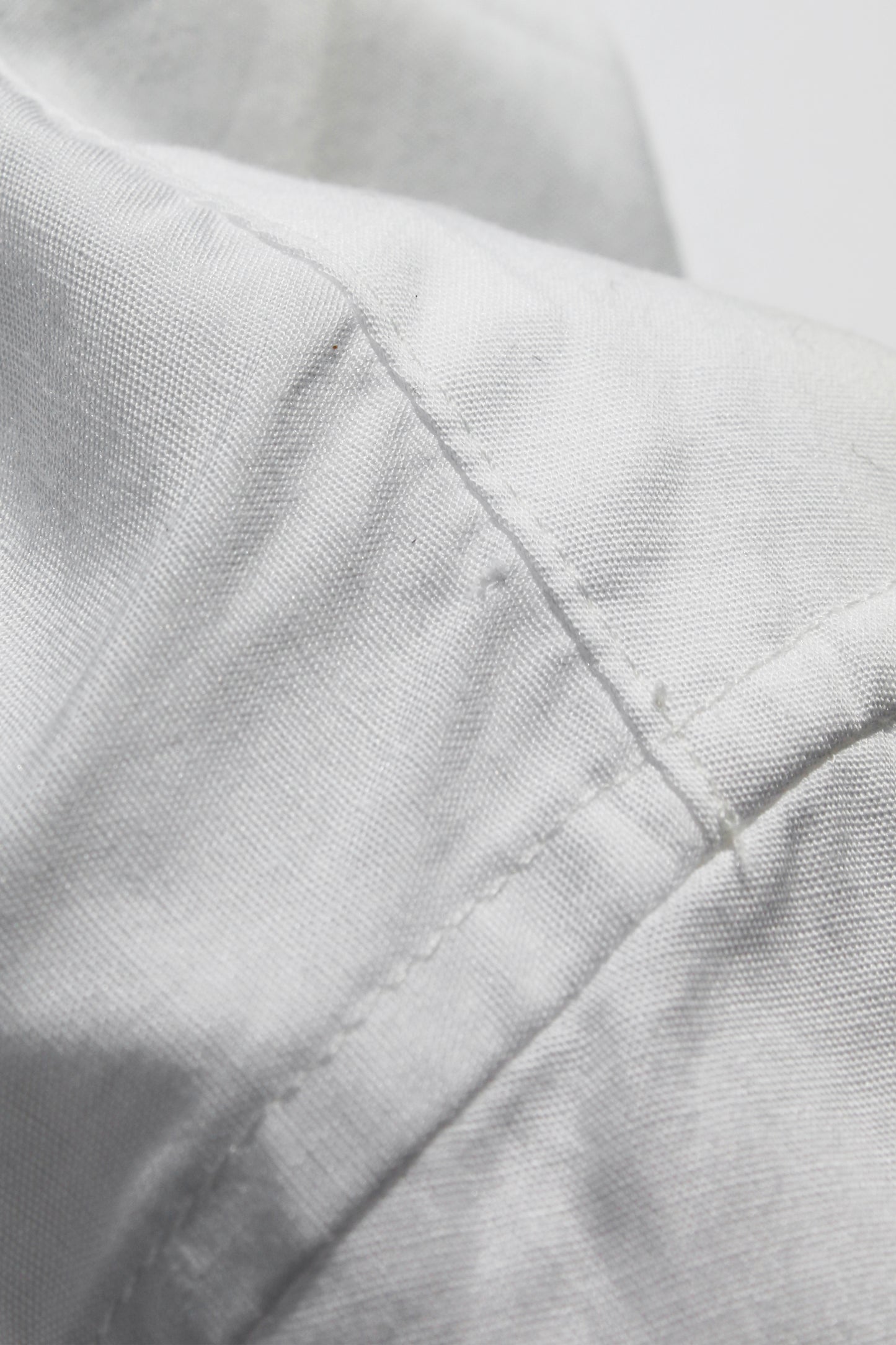 Y's V-NECK PULLOVER SHIRT WHITE