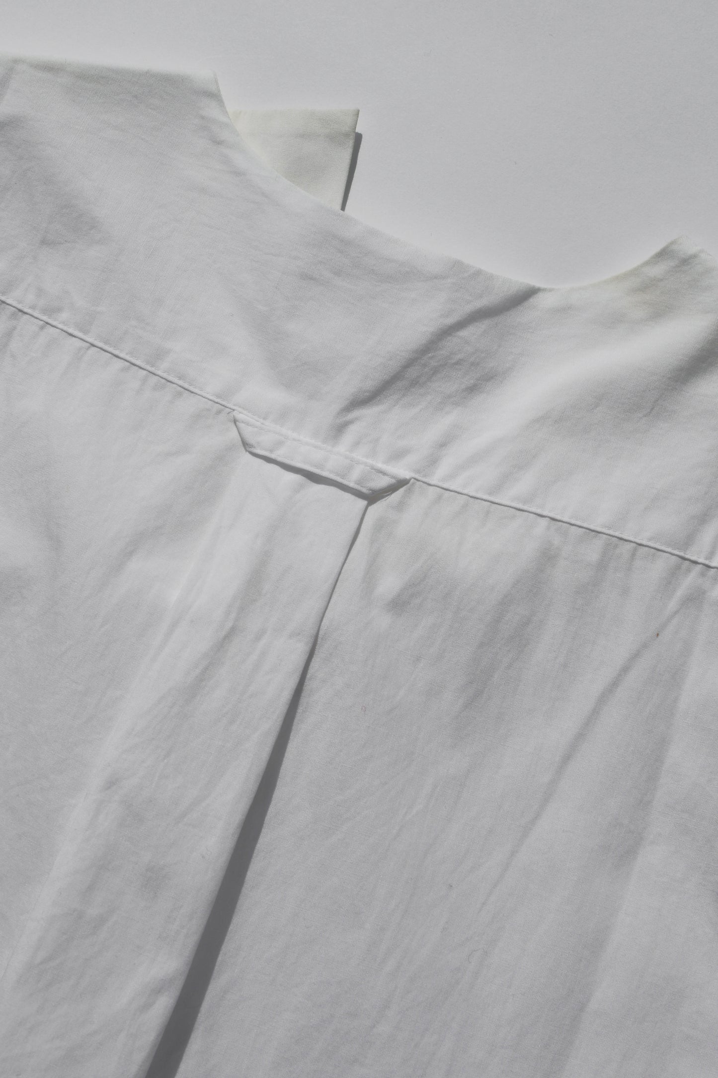 Y's V-NECK PULLOVER SHIRT WHITE