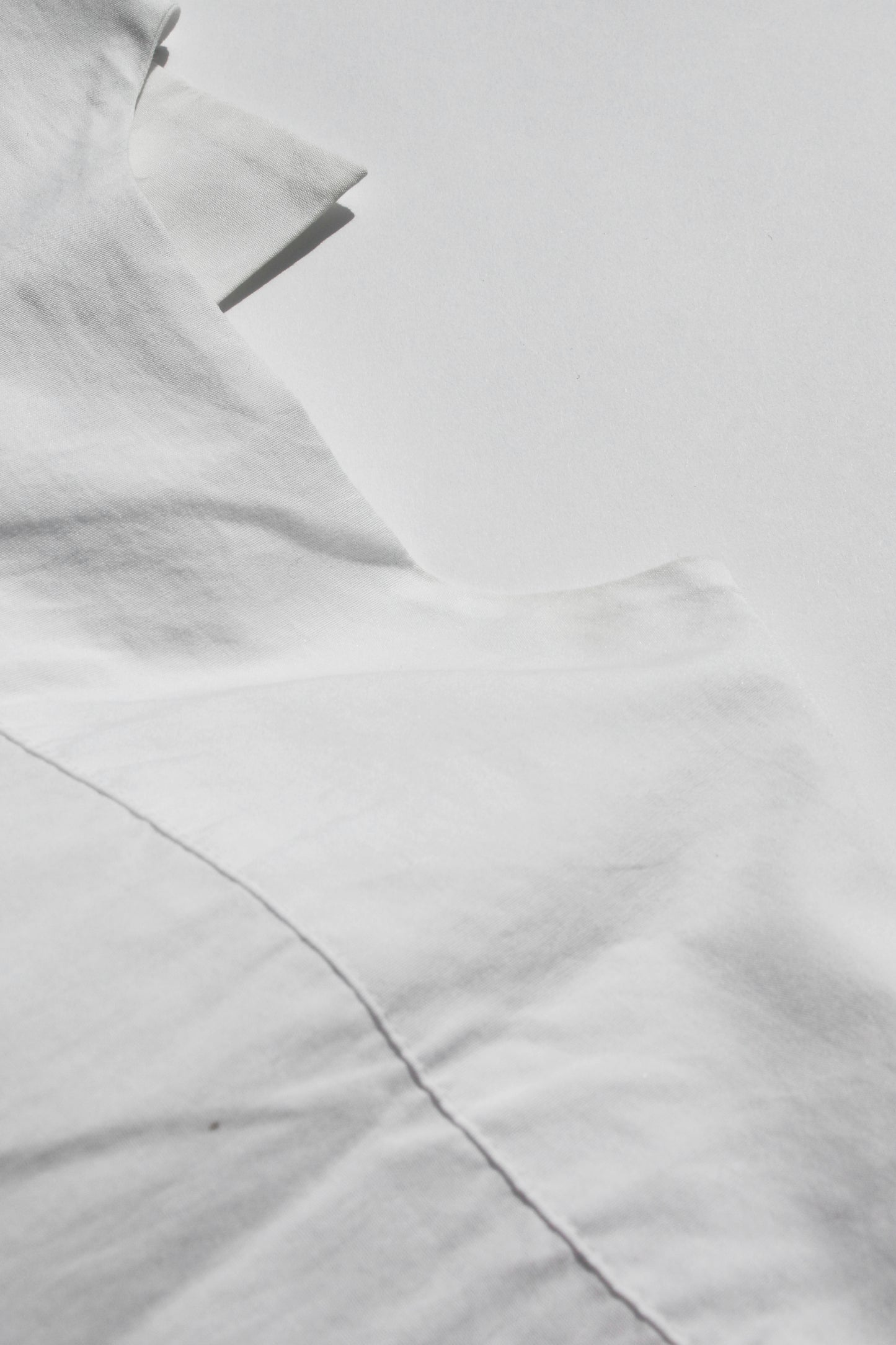Y's V-NECK PULLOVER SHIRT WHITE