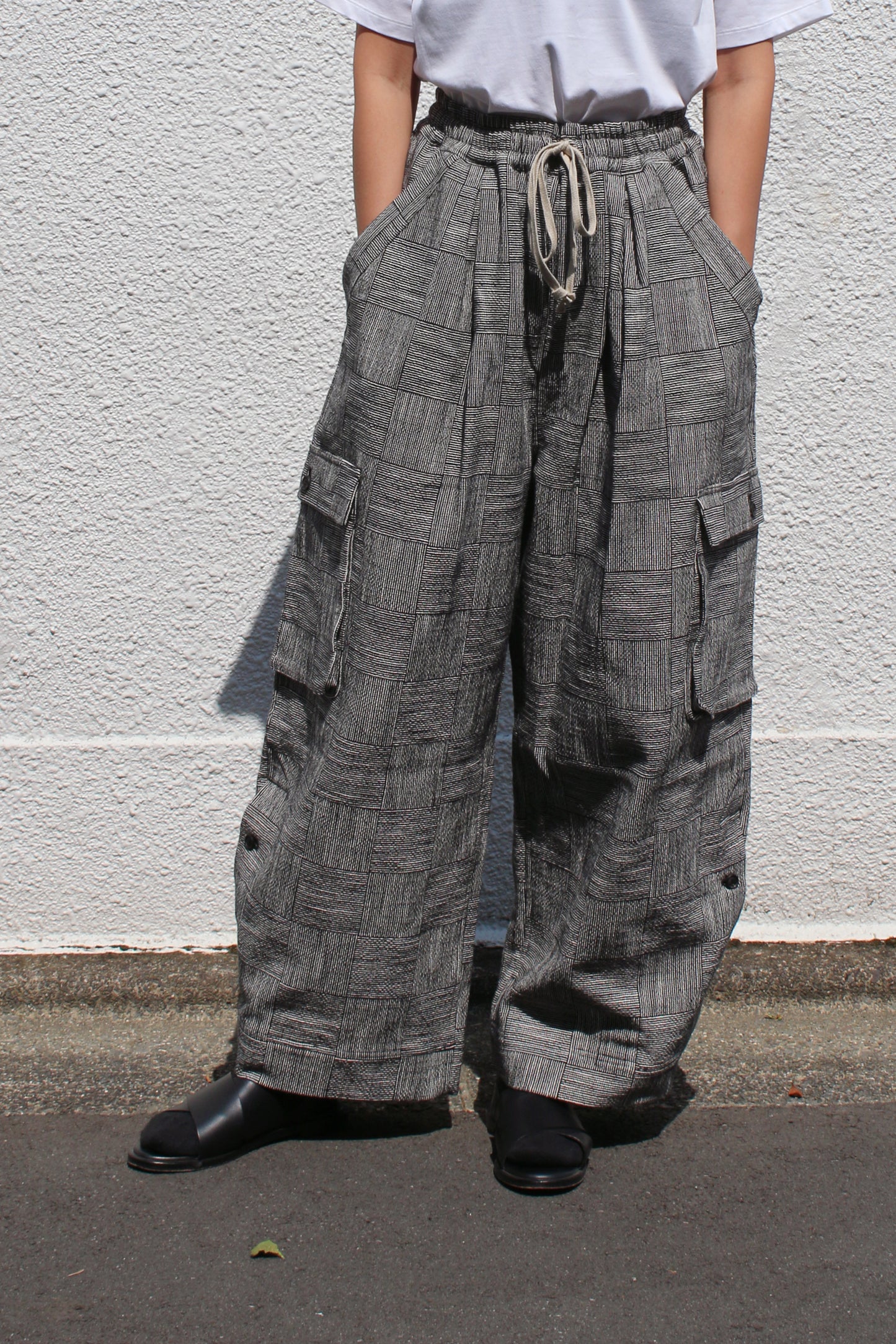 パンツ O project EASY CARGO PANTS 25ss O PROJECT BLOCK STRIPE CLOTH EASY CARGO PANTS – TOYASIDO