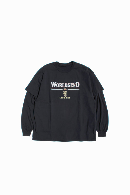 ESSAY LAYERED OVERSIZE LONG T-SHIRT - WORLDSEND