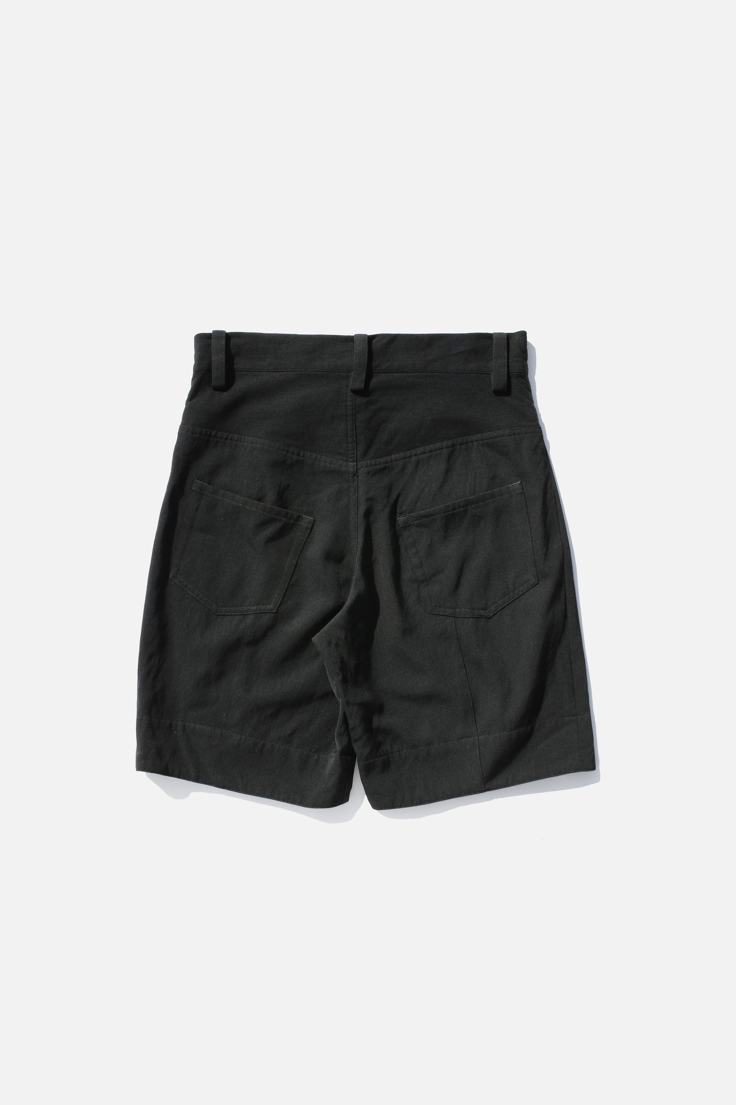 LIMI feu WOOL SHORTS BLACK