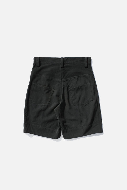 LIMI feu WOOL SHORTS BLACK
