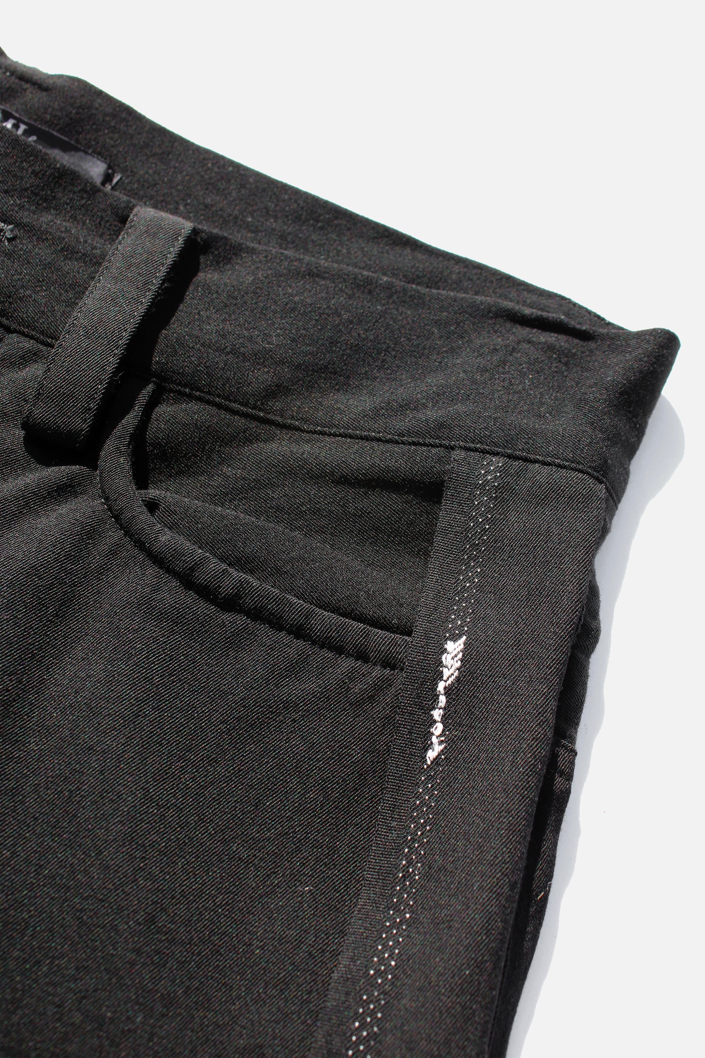 LIMI feu WOOL SHORTS BLACK