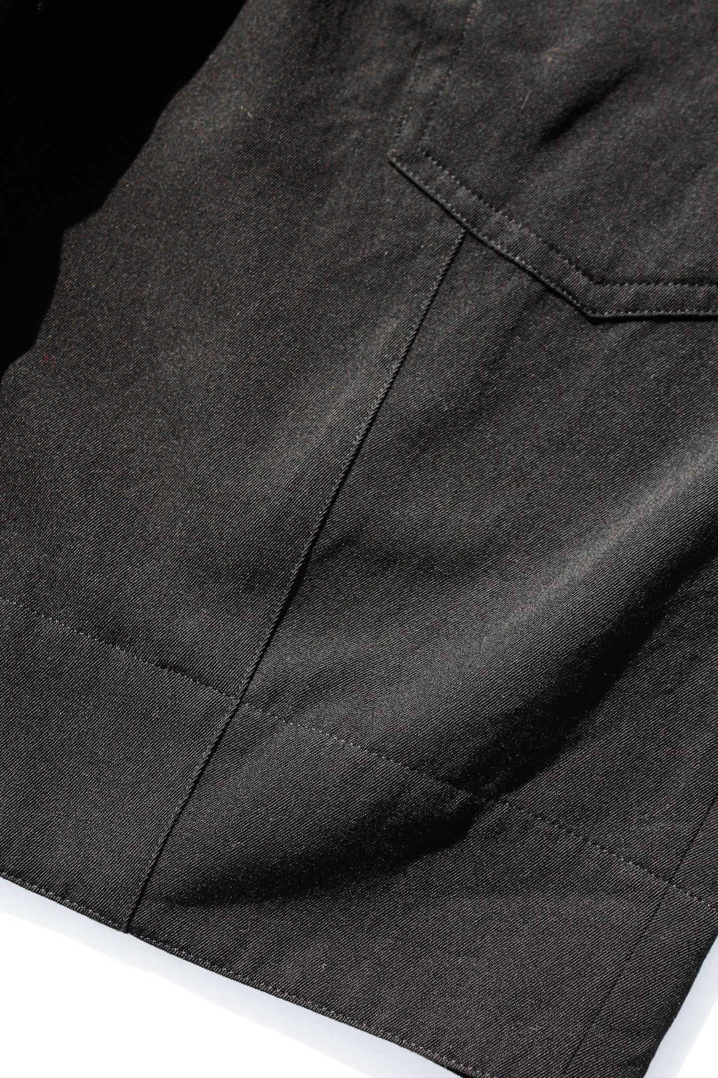 LIMI feu WOOL SHORTS BLACK