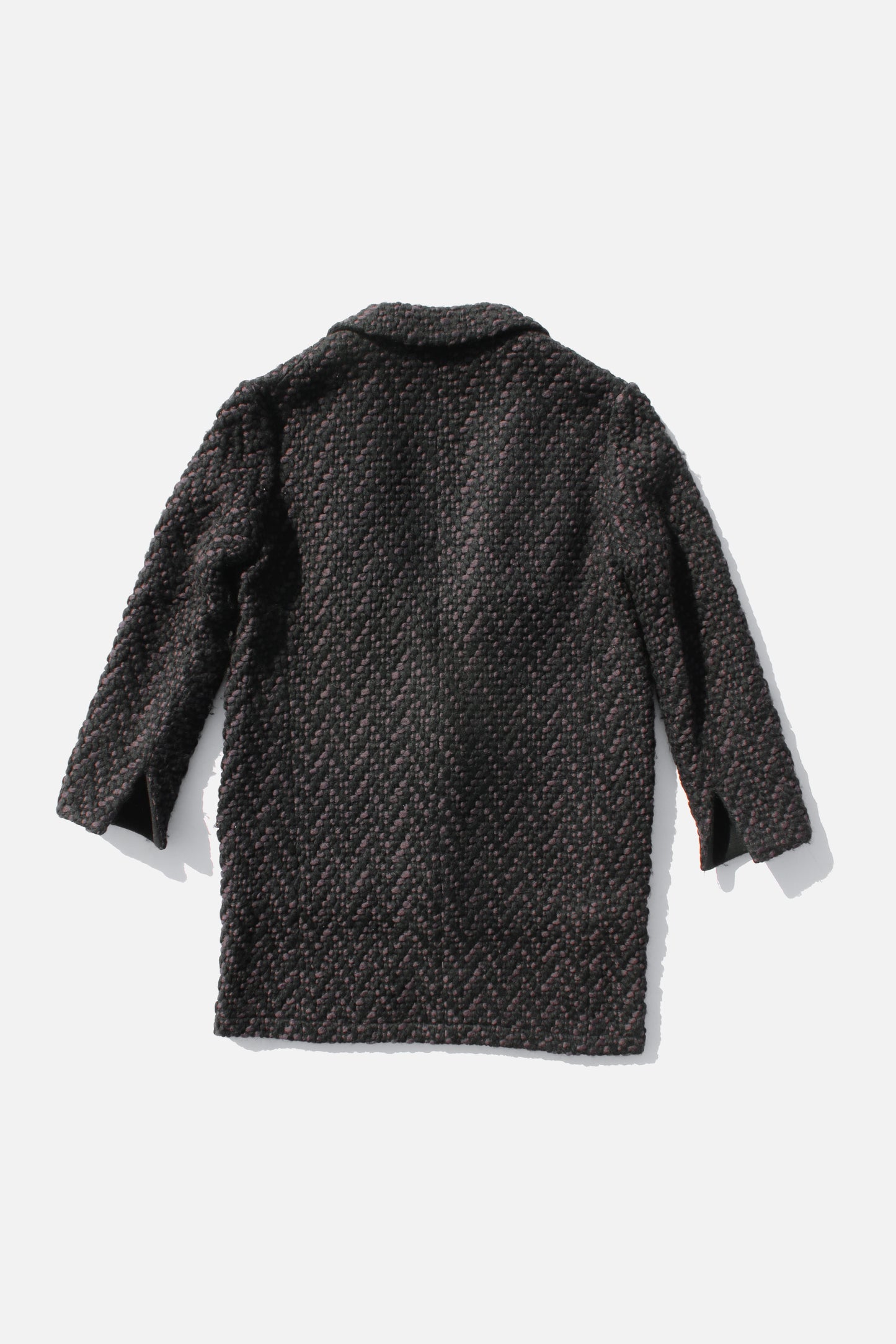 LIMI feu WOOL NYLON COAT