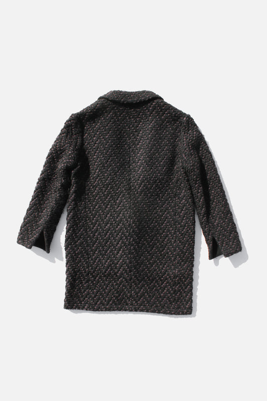 LIMI feu WOOL NYLON COAT