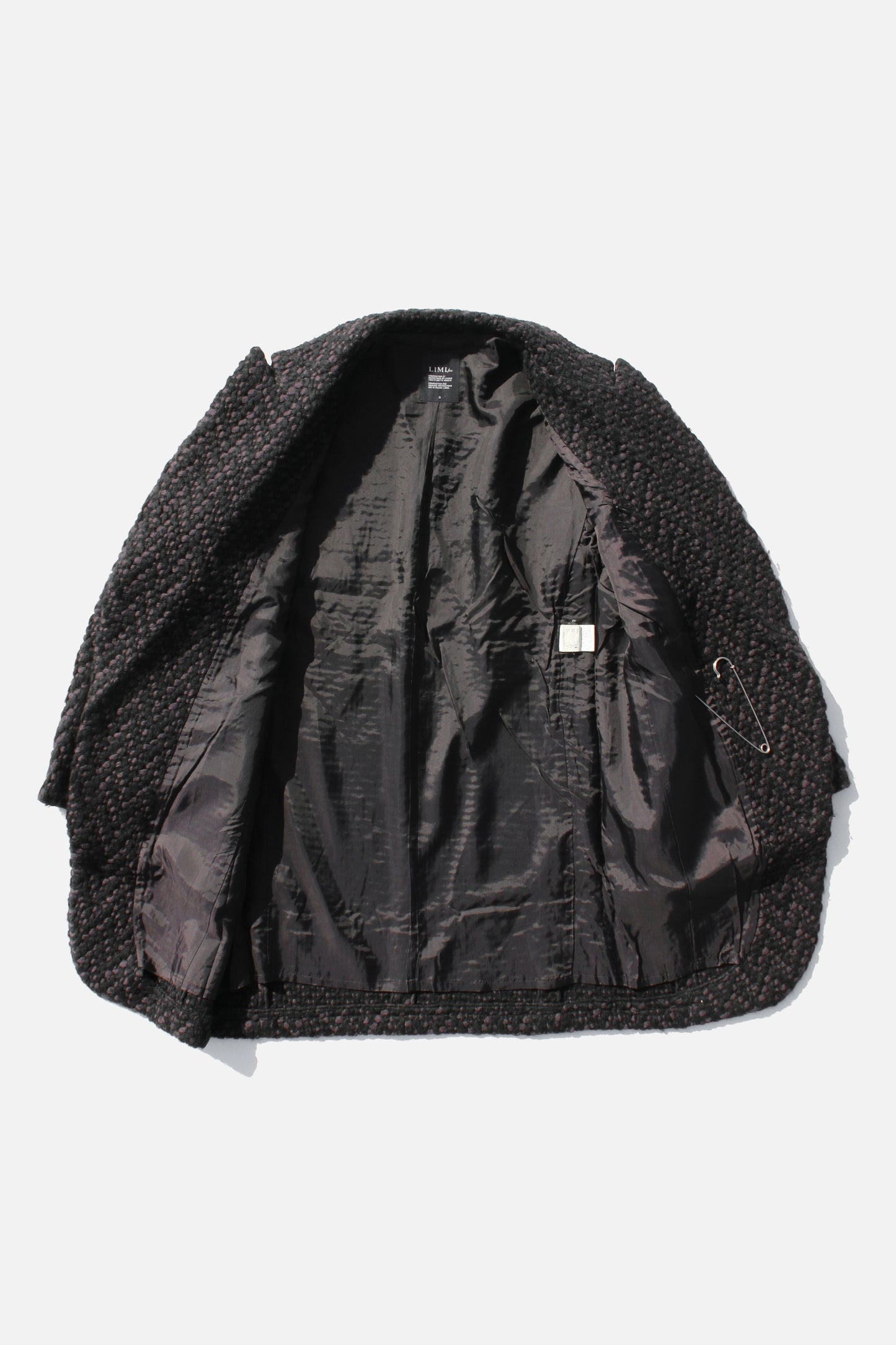 LIMI feu WOOL NYLON COAT