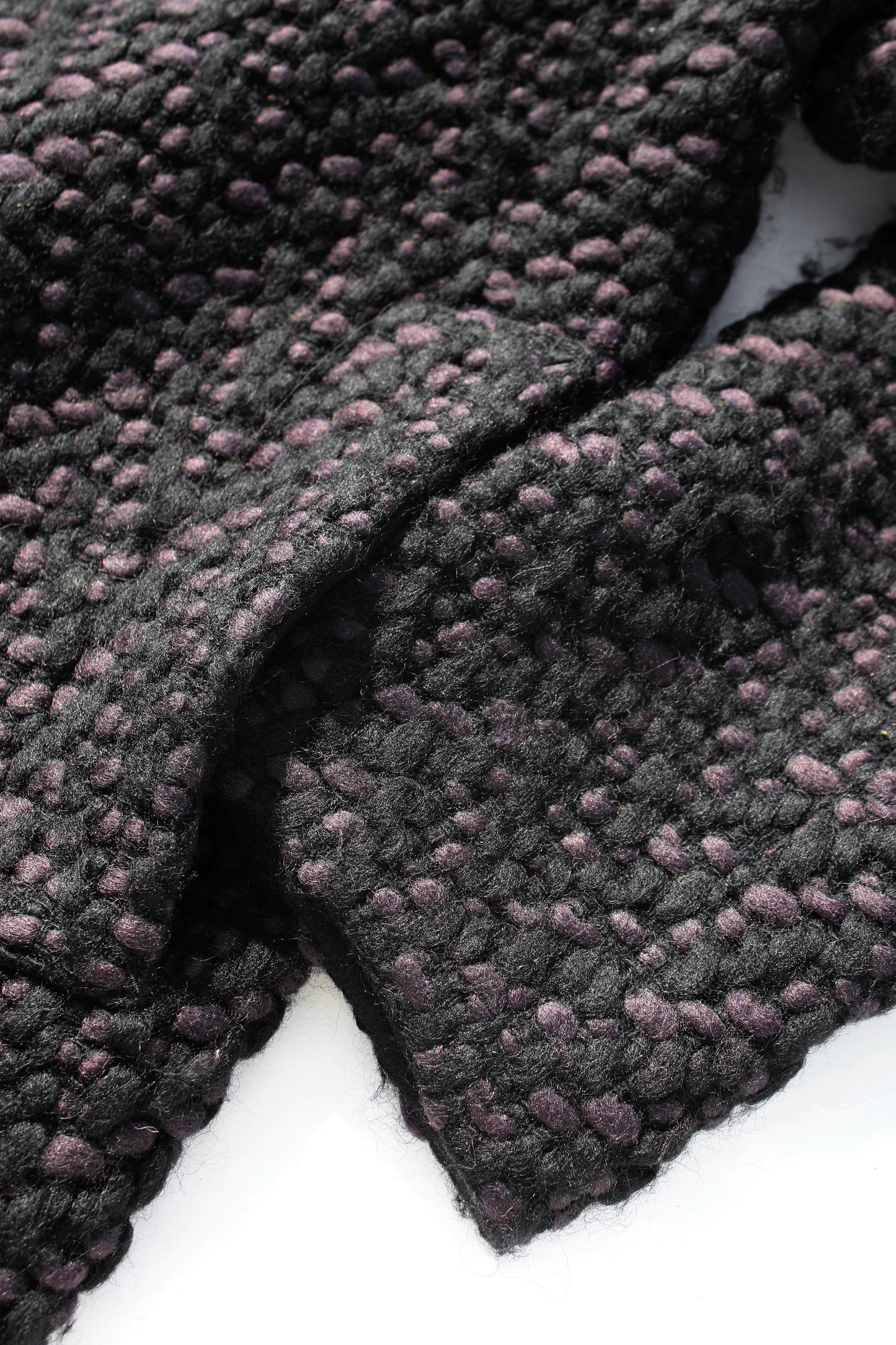 LIMI feu WOOL NYLON COAT