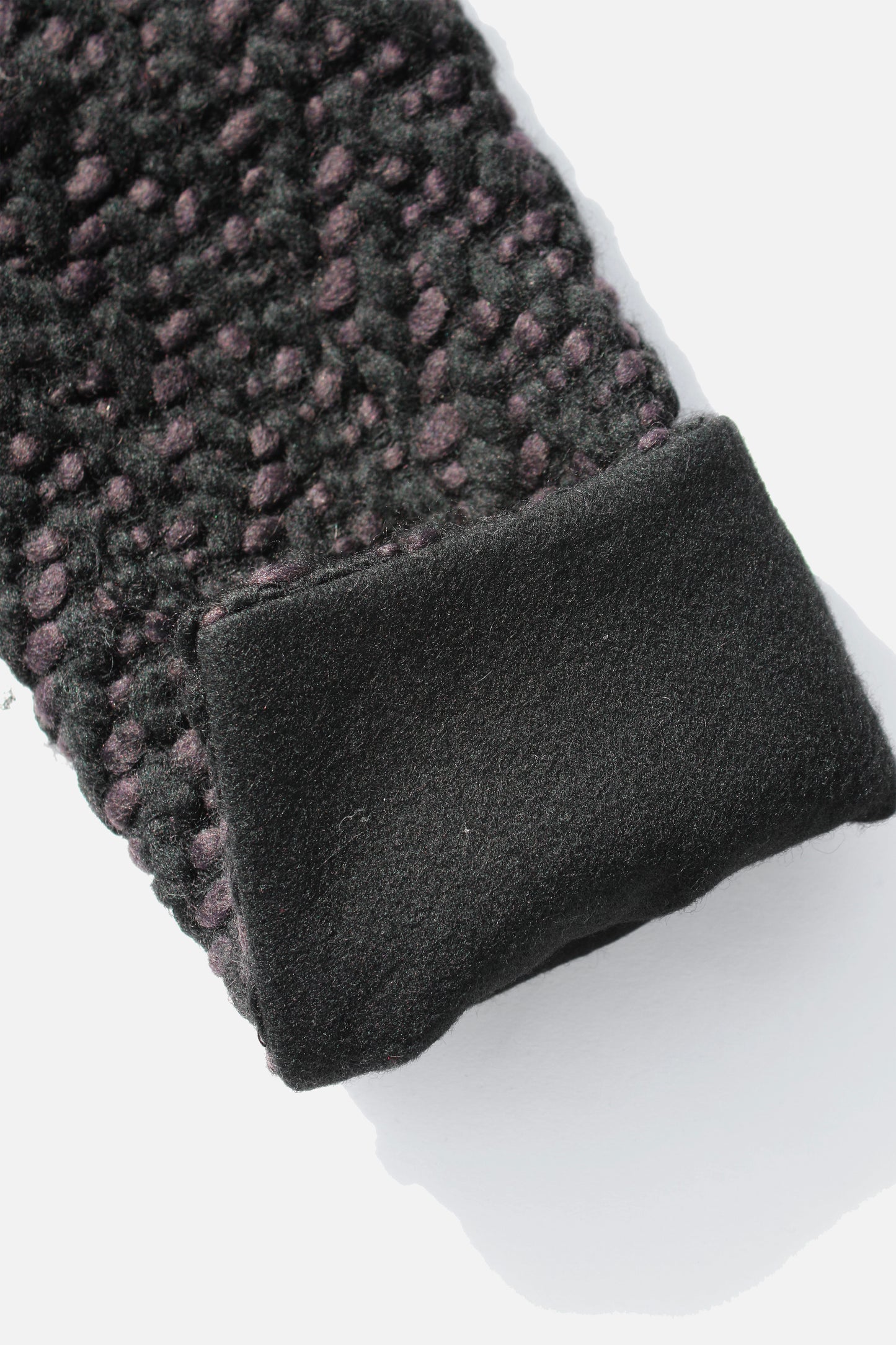 LIMI feu WOOL NYLON COAT