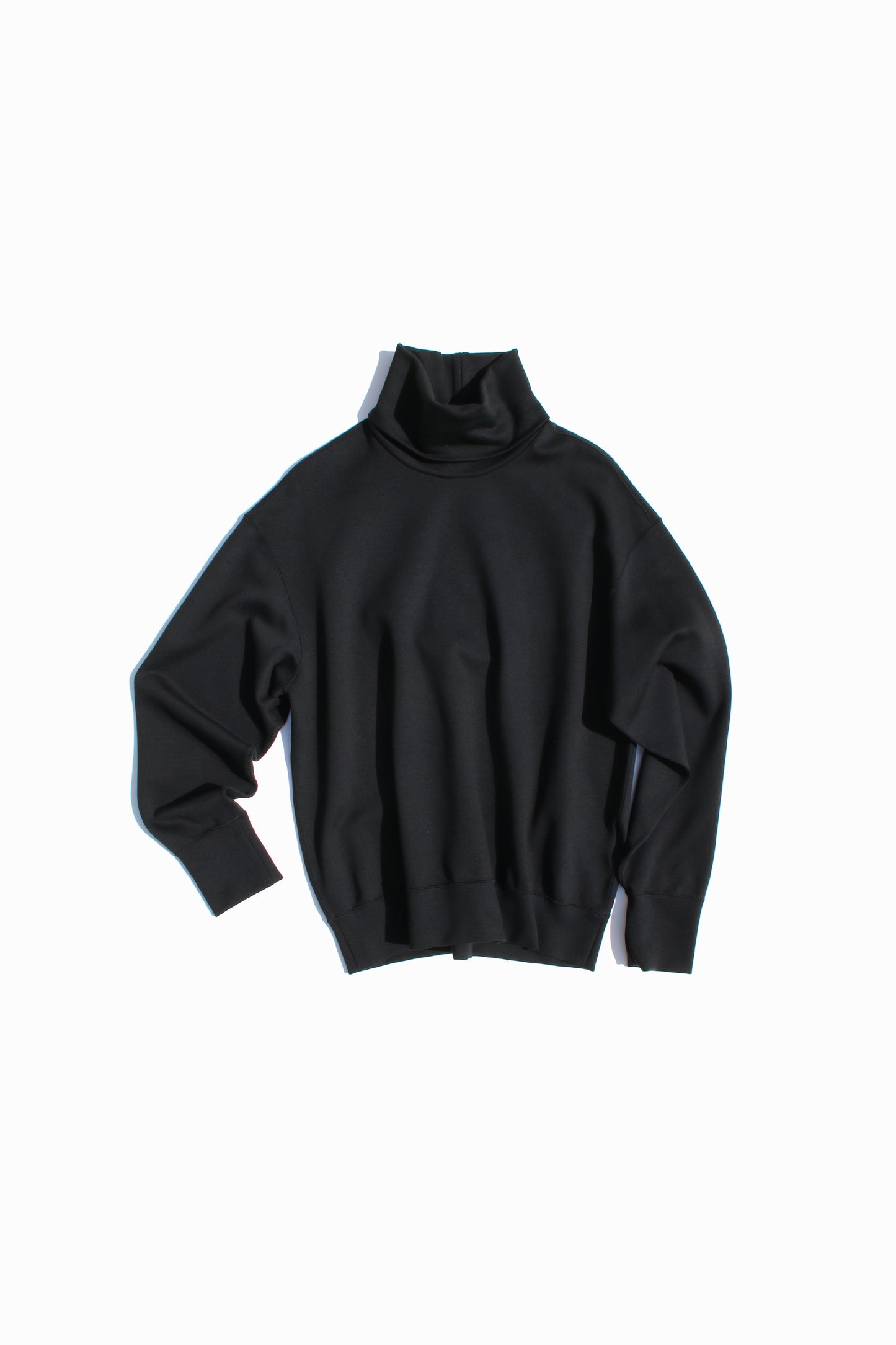 VOAAOV DUALWARM HIGHNECK PULLOVER - BLACK