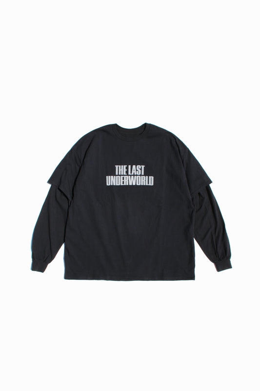 ESSAY LAYERED OVERSIZE LONG T-SHIRT - THE LAST UNDERWORLD