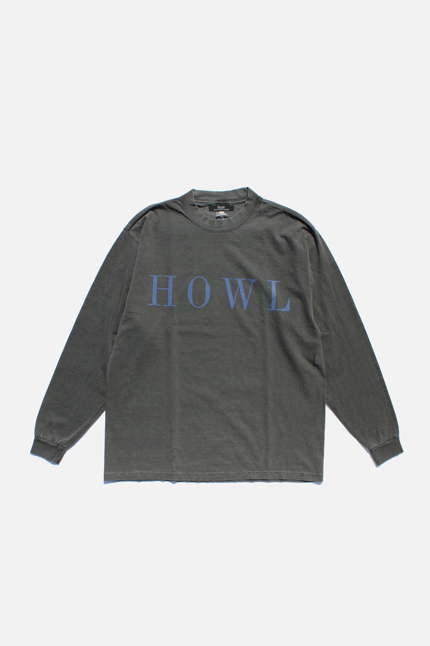 ESSAY PIGMENT DROPSHOULDER LONG T-SHIRT - HOWL