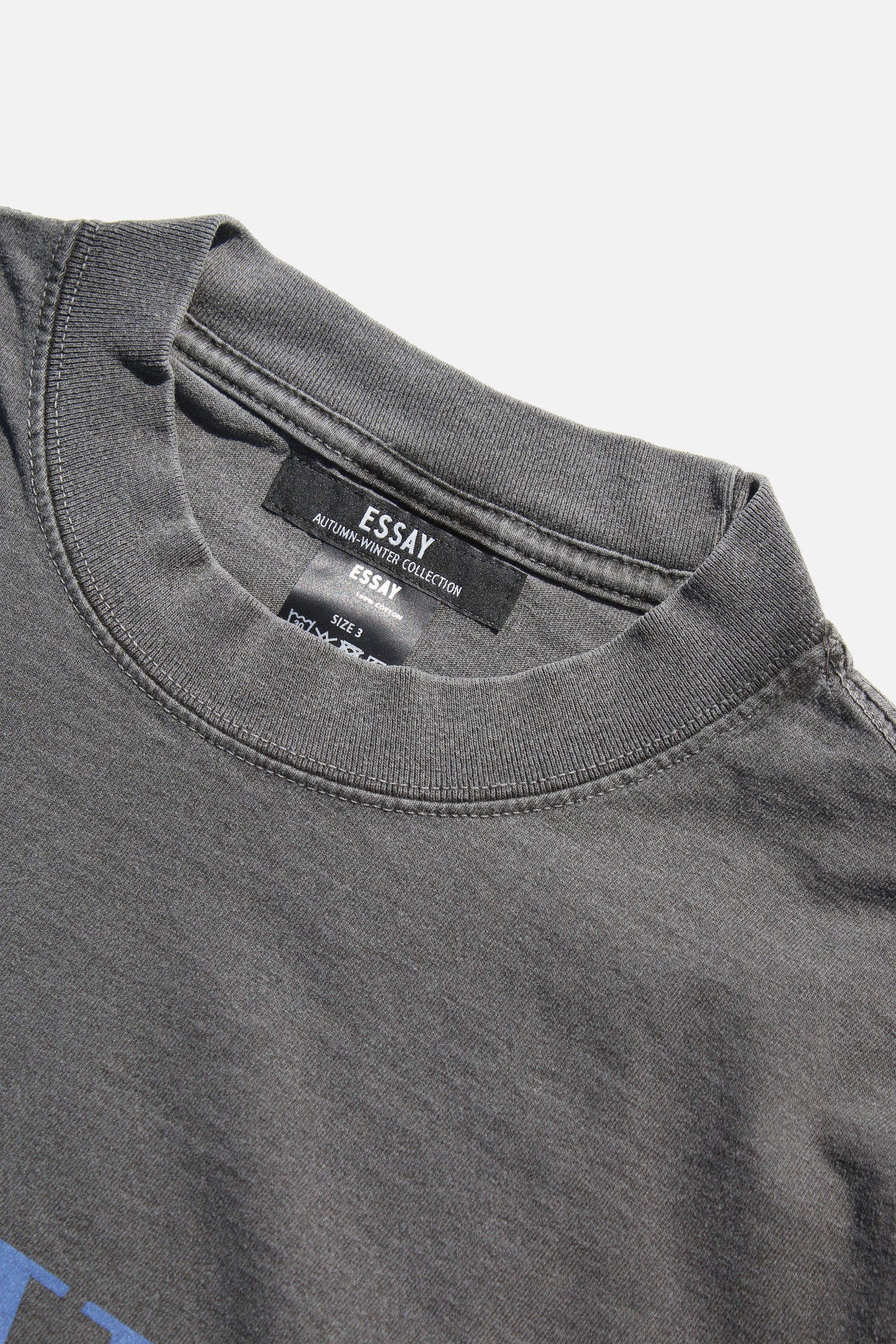 ESSAY PIGMENT DROPSHOULDER LONG T-SHIRT - HOWL