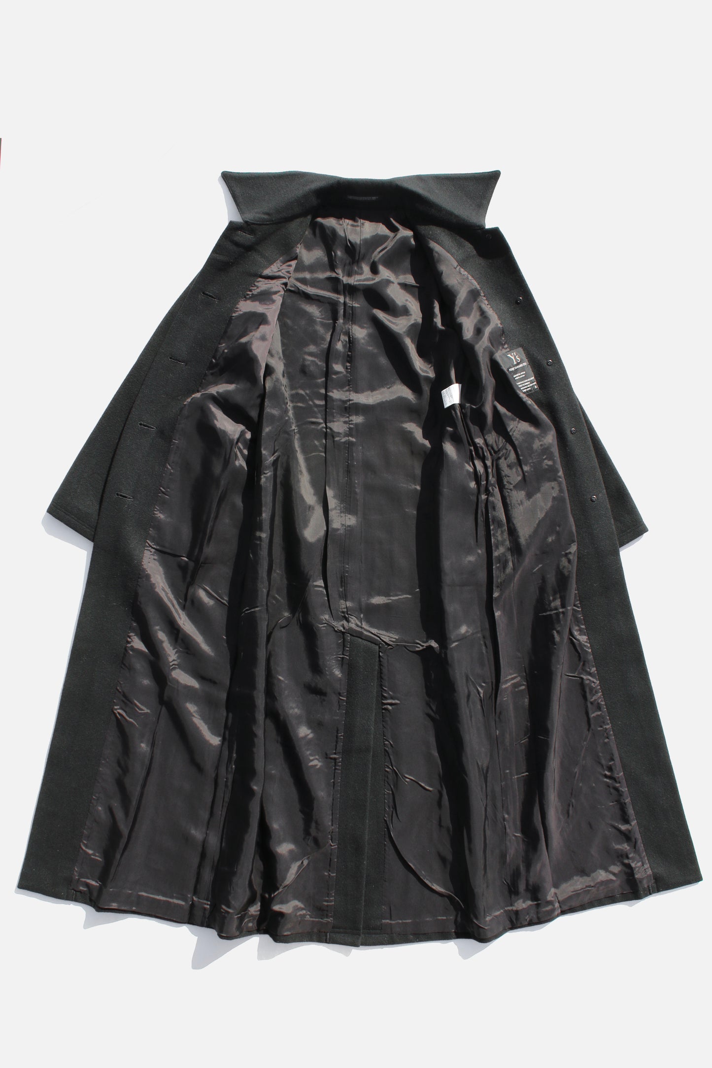 Y's LONG COAT BLACK