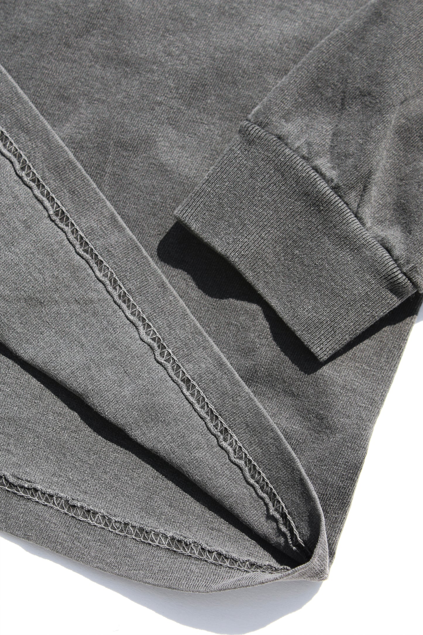 ESSAY PIGMENT DROPSHOULDER LONG T-SHIRT - ALCATRAZ