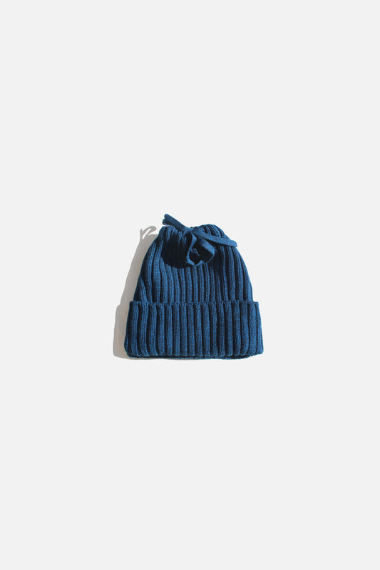 VOAAOV KNIT BEANIE - BLUE