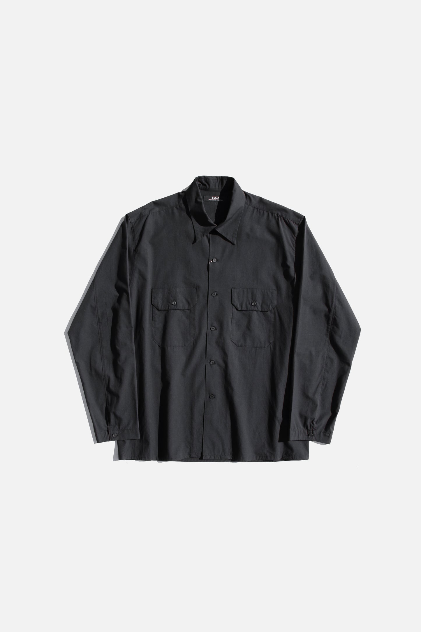 ESSAY CPO SHIRT - BLACK