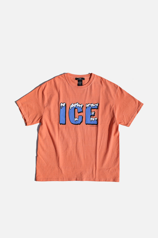 ESSAY PIGMENT S/S T-SHIRT - ORANGE